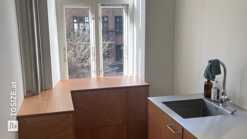 Stylish Okoume Plywood Kitchen Transformation, by Andreas Bastian