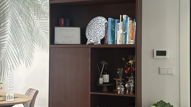 Stylish Modular Compartment Cabinet, by Djurre