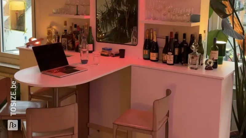 DIY Living Room Bar Self-Built, by Jonas