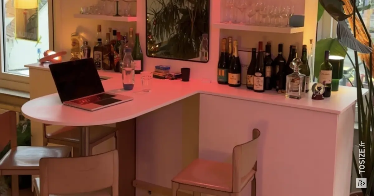 Bar de salon à faire soi-même, par Jonas | TOSIZE.fr