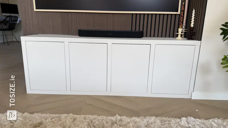 Stylish TV Cabinet in Sandy Beach, by Lone
