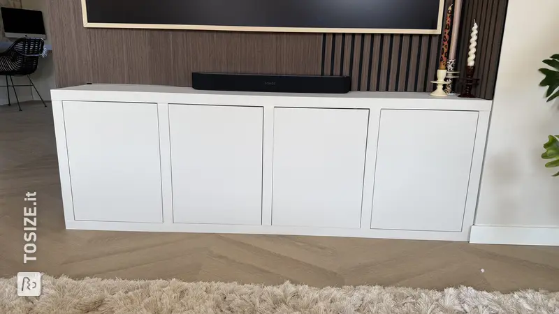 Stylish TV Cabinet in Sandy Beach, by Lone