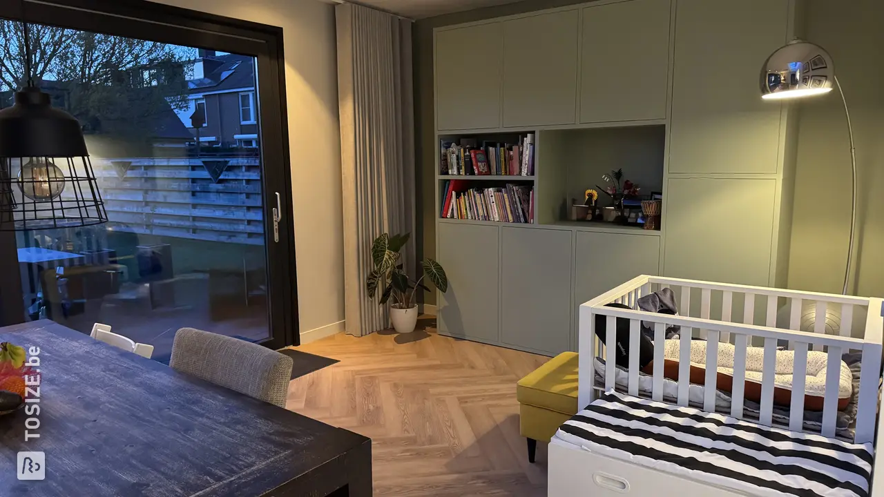 Stijlvolle Woonkamer Wandkast van MDF-gegrond, door Arjan