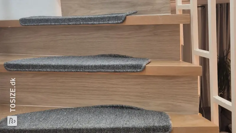 Enclosing an open staircase for dust and fall protection, by Daniel
