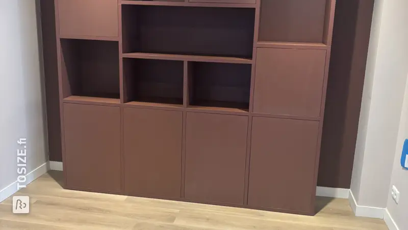 Very Solid Cabinet in Roasted Brown, by Laura
