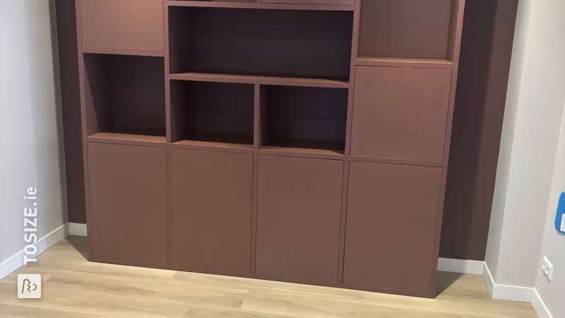 Very Solid Cabinet in Roasted Brown, by Laura