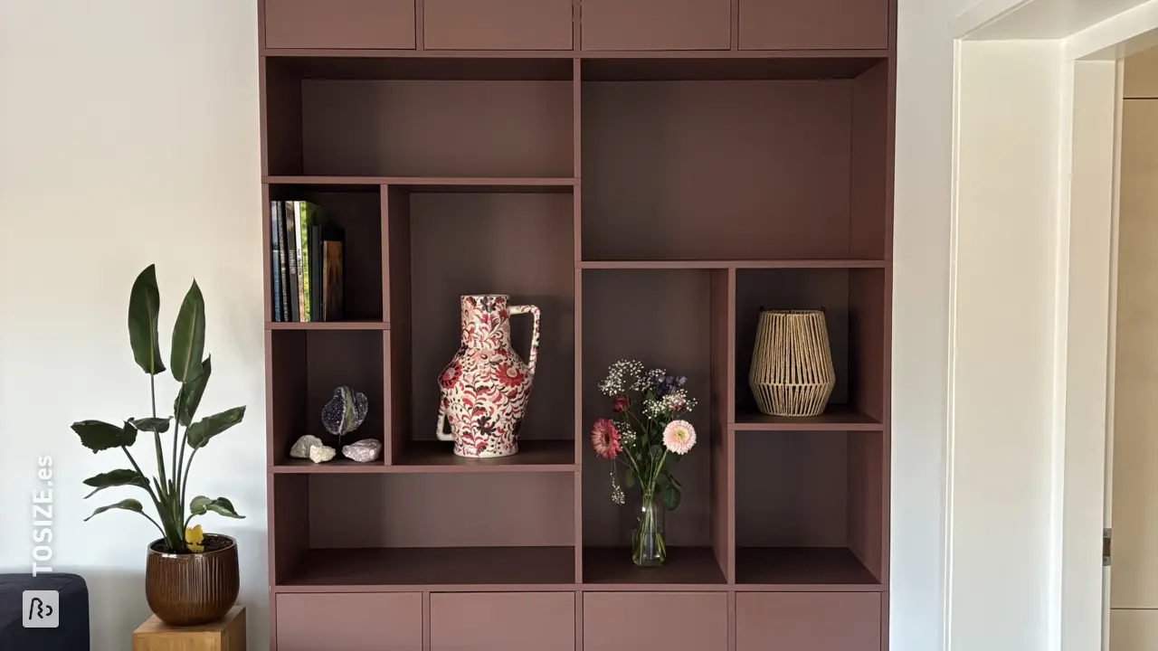 Stylish Cabinet for the Living Room with a High Ceiling, by Tom