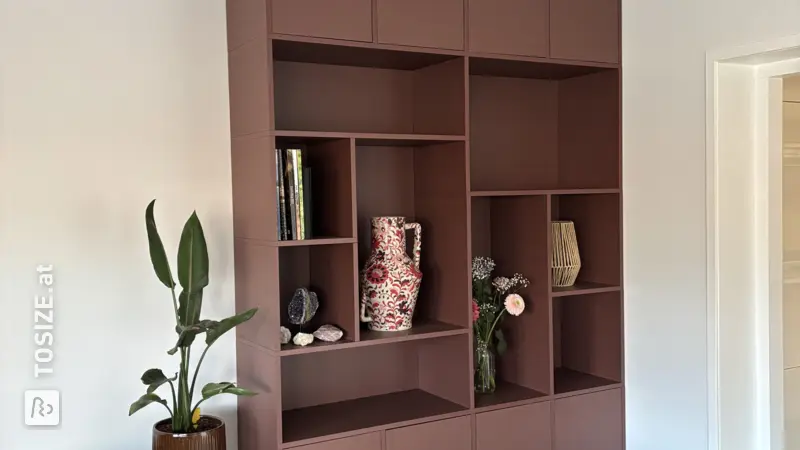 Stylish Cabinet for the Living Room with a High Ceiling, by Tom