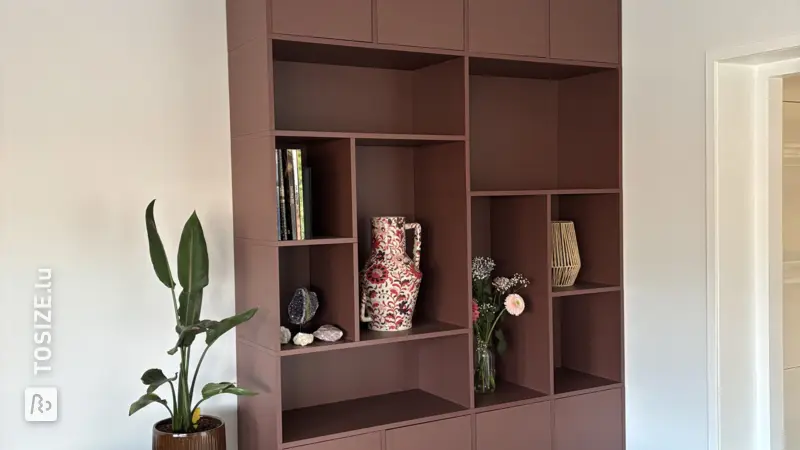 Stylish Cabinet for the Living Room with a High Ceiling, by Tom