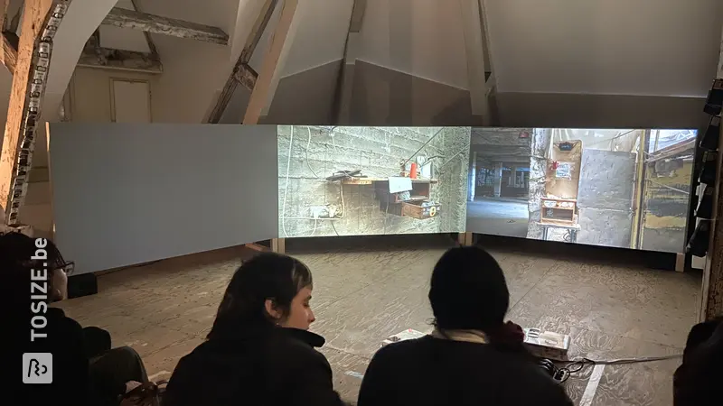 Maak Je Eigen Video Installatie Projectiescherm, door Francisca