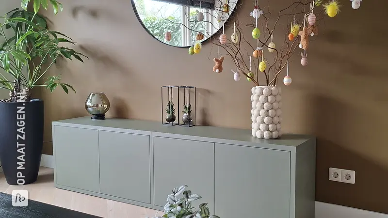 Stylish Sideboard in Green Shadow, by Alain