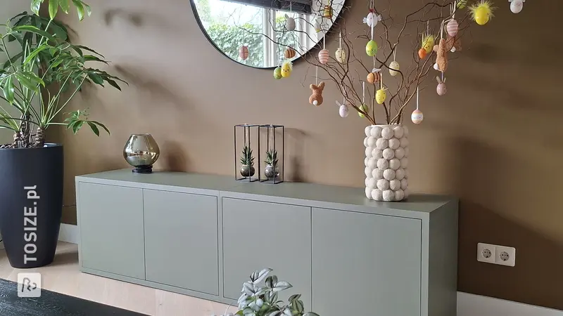Stylish Sideboard in Green Shadow, by Alain