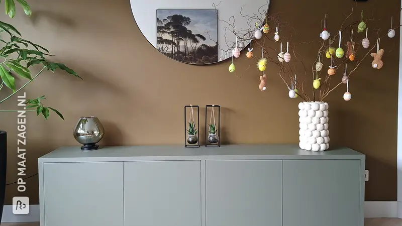 Stylish Sideboard in Green Shadow, by Alain
