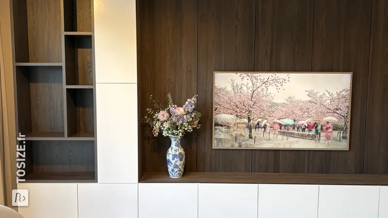 Beautiful Compartment Cabinet and TV Unit with Cinnewall, by Ilvy