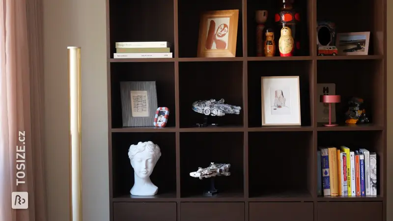 Stylish Brown Compartment Cabinet as an Eyecatcher, by Lotte
