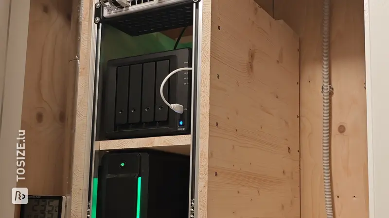 Armoire de brassage à monter soi-même dans le boîtier du compteur, par Berend