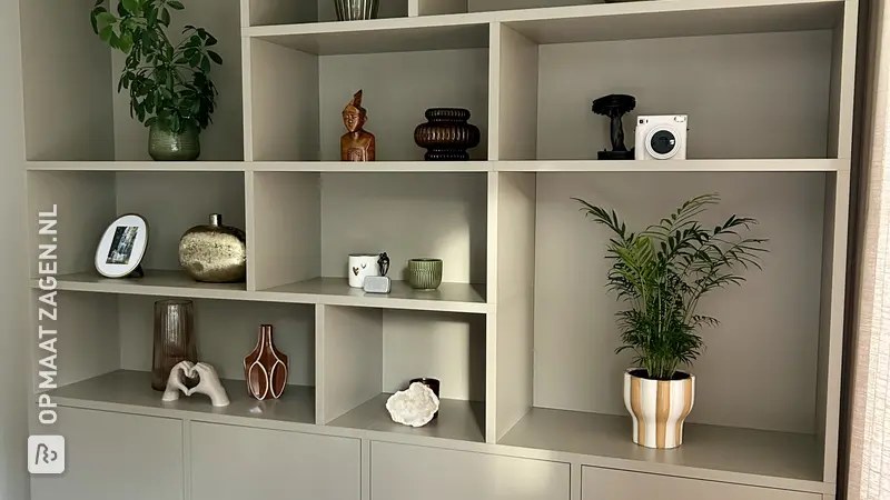 Prachtige Vakkenkast voor de Woonkamer, door Dian
