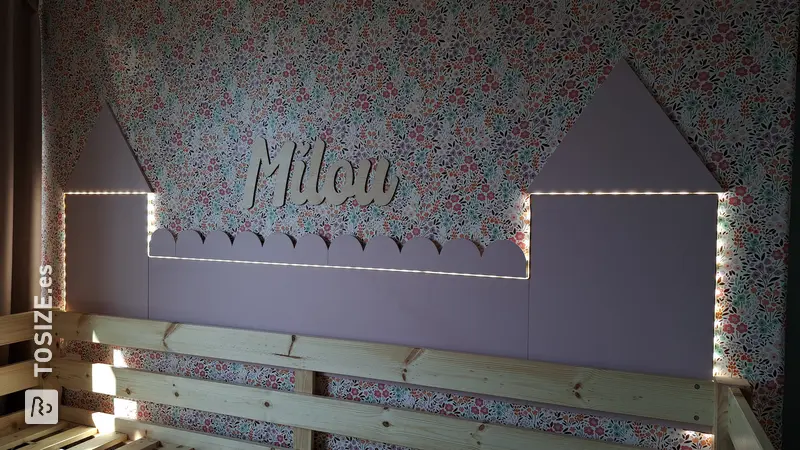 Chic princess castle for the nursery, by Jorik