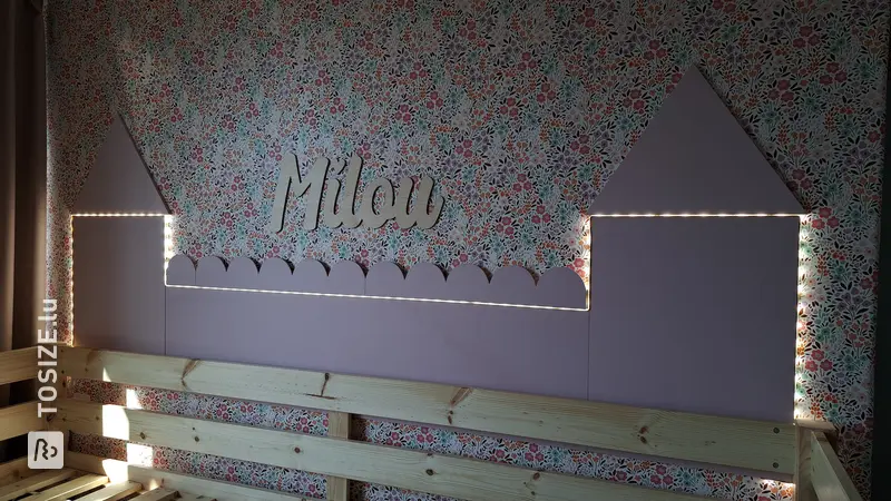 Chic princess castle for the nursery, by Jorik