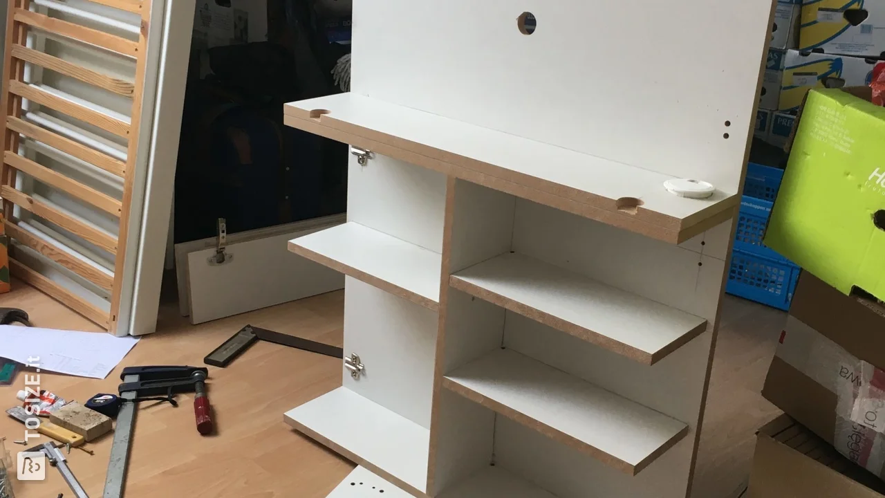 Scrivania Pieghevole Per Computer 80x40x75 Cm, Struttura In Acciaio, Salvaspazio, Per Casa E Ufficio