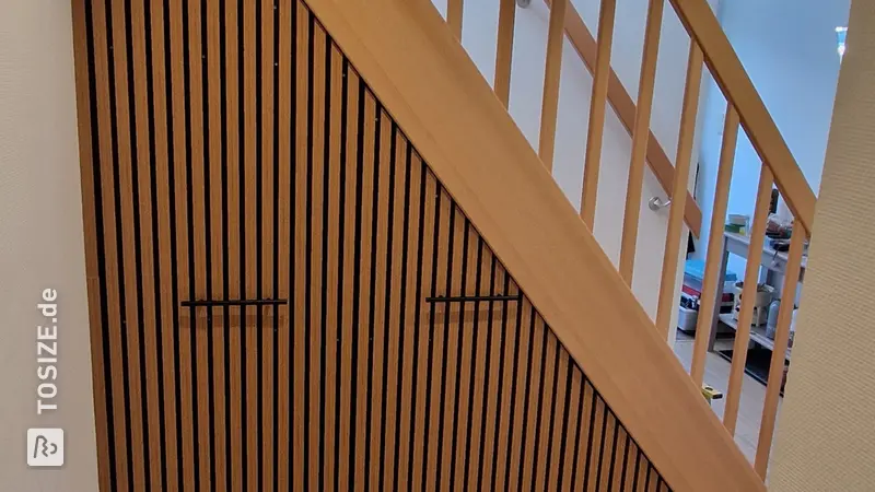 Stylish Staircase Cupboard in the Hallway, by Malcolm