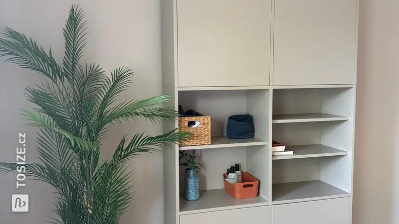 Stylish Compartment Cabinet for the Bedroom, by Paula