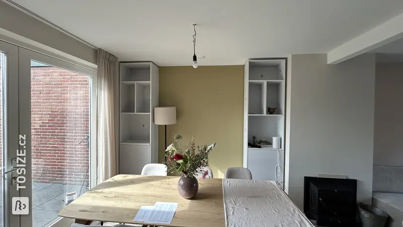 Homemade Bookcase for the Living Room, by R