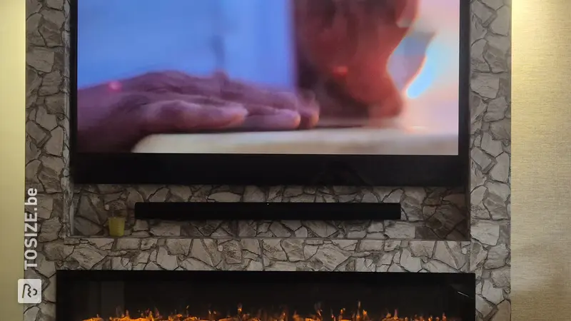 Stijlvolle Cinewall voor de Woonkamer, door Dave