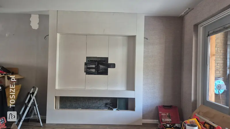 Stylish Cinewall for the Living Room, by Dave