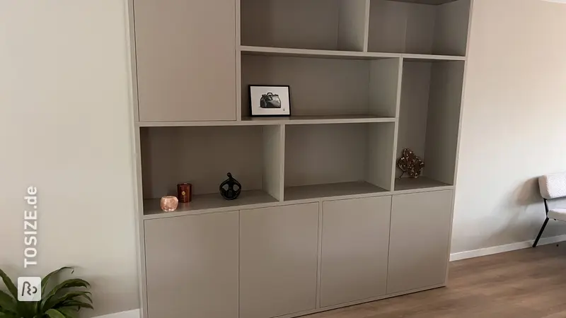 Beige Wohnzimmerschrank von Victor