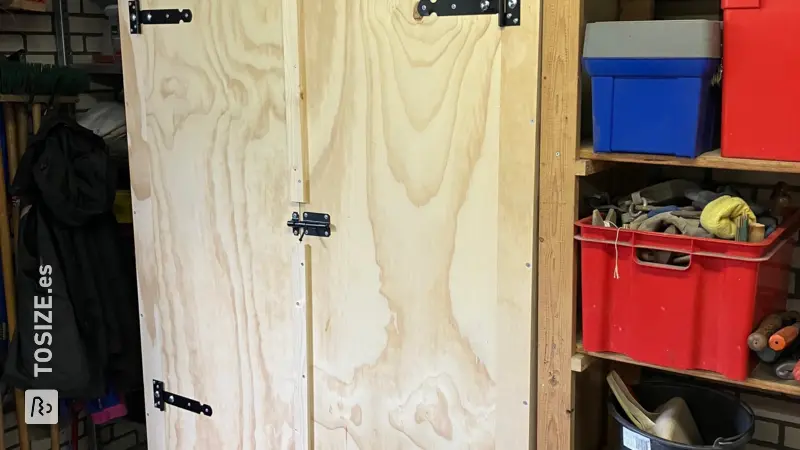 Robust Garage Cabinet for Golf Sets, by Erno