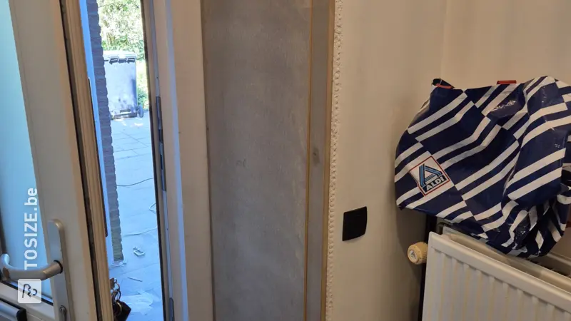 Fabrication d'une porte de placard à compteurs élégante en MDF, par Damon