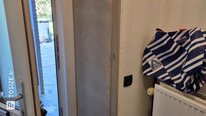 Fabrication d'une porte de placard à compteurs élégante en MDF, par Damon