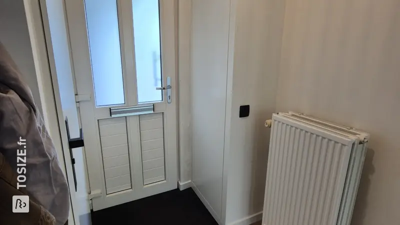 Making a stylish meter cupboard door from MDF, by Damon