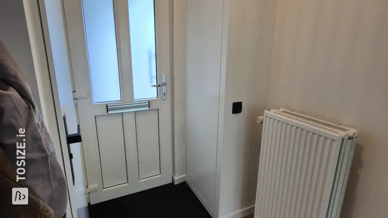 Making a stylish meter cupboard door from MDF, by Damon