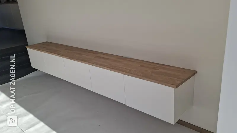 Stijlvol Eiken Ikea Besta Werkblad Maken, door Olivier