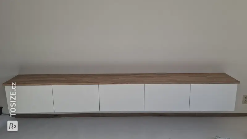 Making a Stylish Oak Ikea Besta Worktop, by Olivier