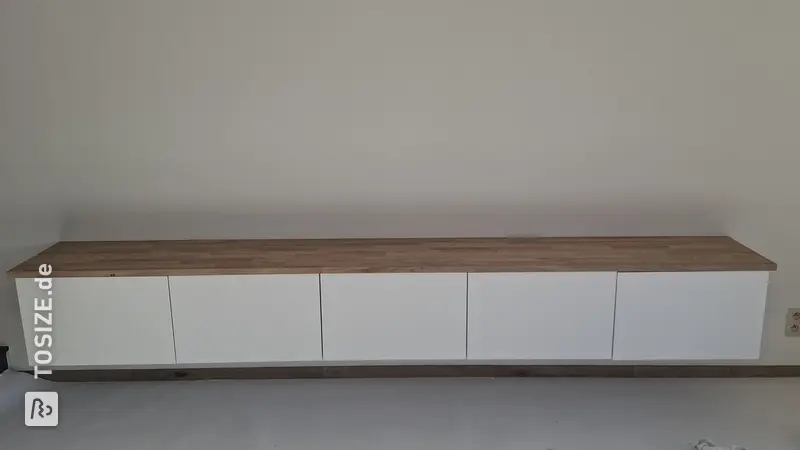 Making a Stylish Oak Ikea Besta Worktop, by Olivier