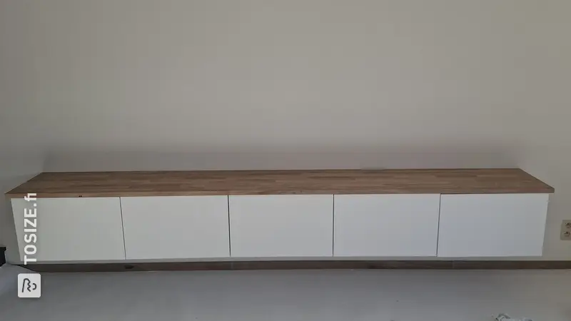 Making a Stylish Oak Ikea Besta Worktop, by Olivier