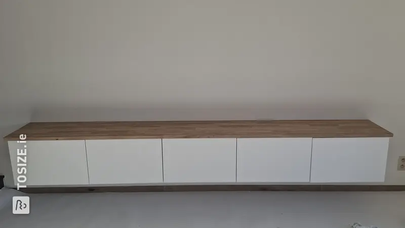 Making a Stylish Oak Ikea Besta Worktop, by Olivier