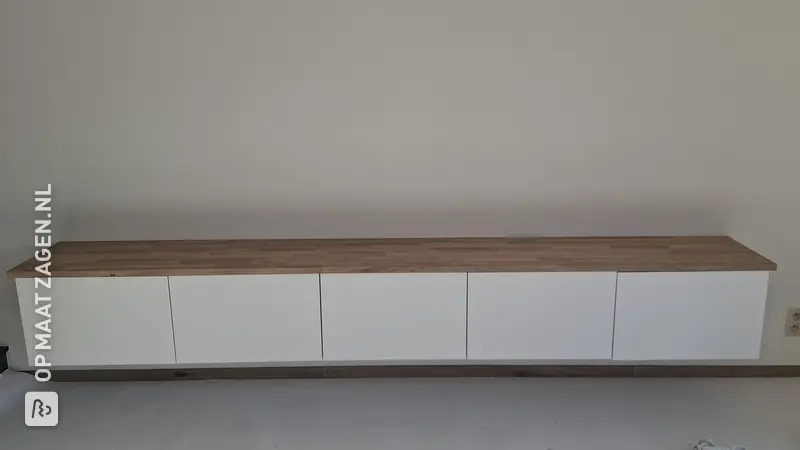 Making a Stylish Oak Ikea Besta Worktop, by Olivier