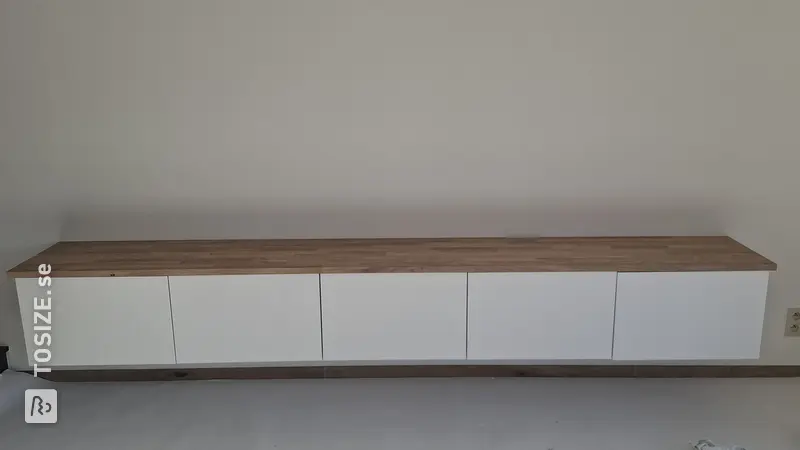 Making a Stylish Oak Ikea Besta Worktop, by Olivier
