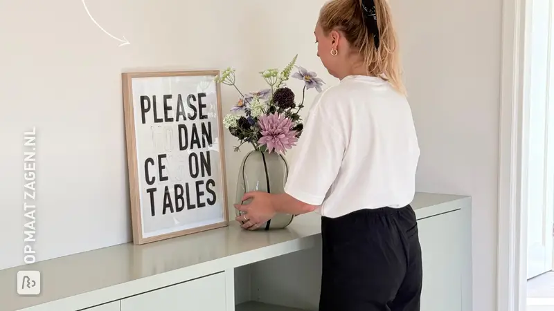 Een dressoir op maat voor onze woonboerderij, door Anne