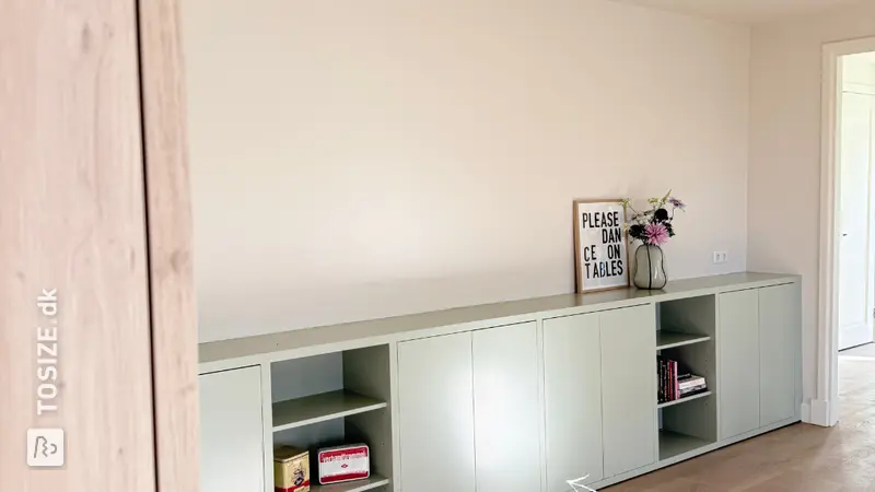 A custom-made sideboard for our farmhouse, by Anne
