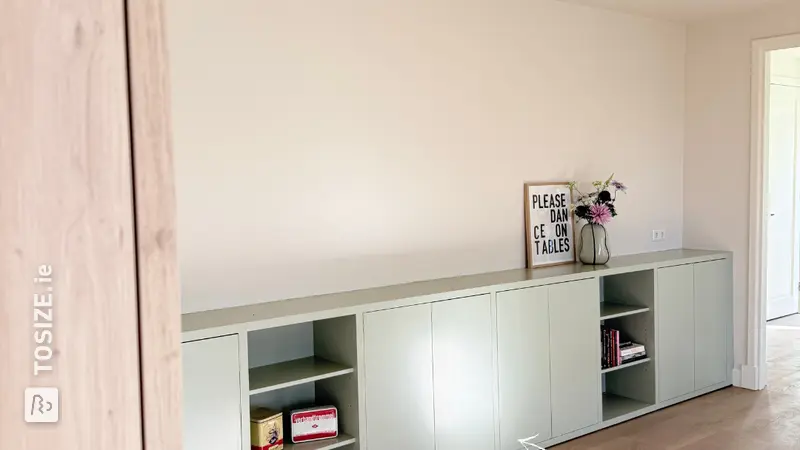 A custom-made sideboard for our farmhouse, by Anne