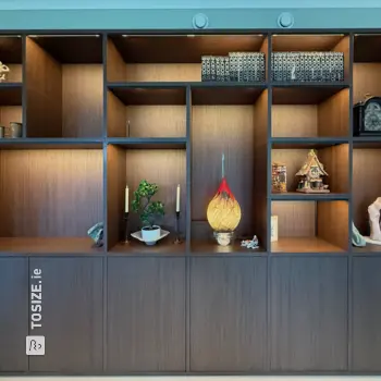 Beautiful Compartment Cabinet for the Living Room, by Piet