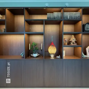 Beautiful Compartment Cabinet for the Living Room, by Piet