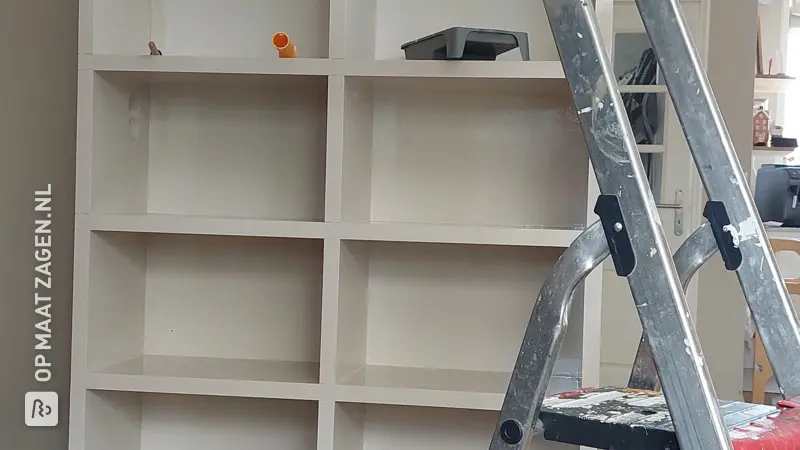 DIY Bookshelf for the Living Room, by Annedien
