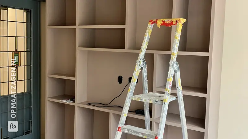 Stylish Book and TV Cabinet for the Living Room, by Arjan