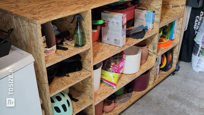 Robust OSB3 Storage Cabinet for the Shed, by Harco